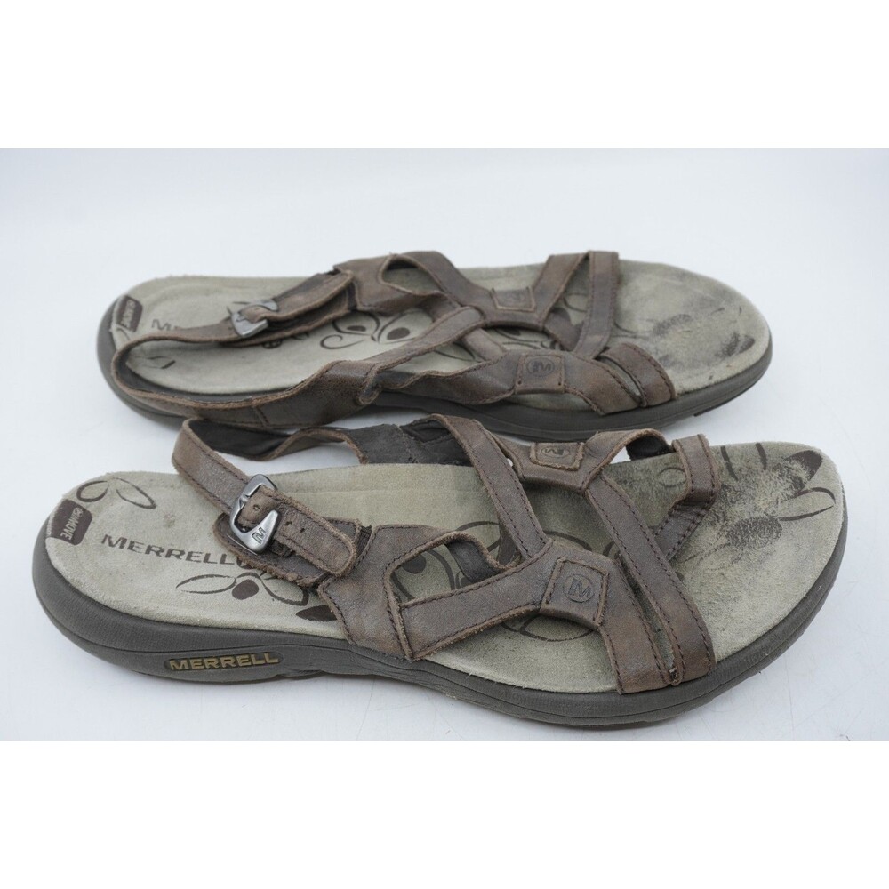 Merrell Agave 2 Women's Size 9 Lavish Bracken Brown Leather Sandals J62310